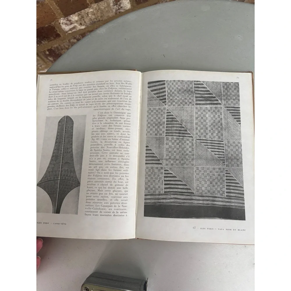 Arts de l Oceanie Maurice Leenhardt 1947 French Oceanic Tribal Art Book Paris